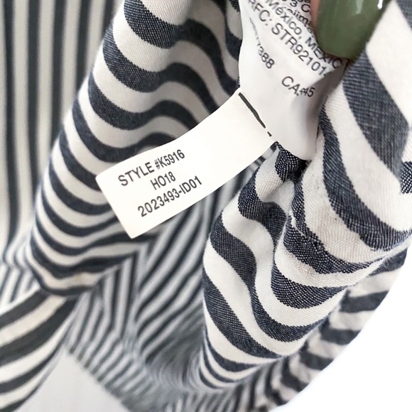 Madewell Central Shirt in Ballard Stripe - Picture 5 of 7